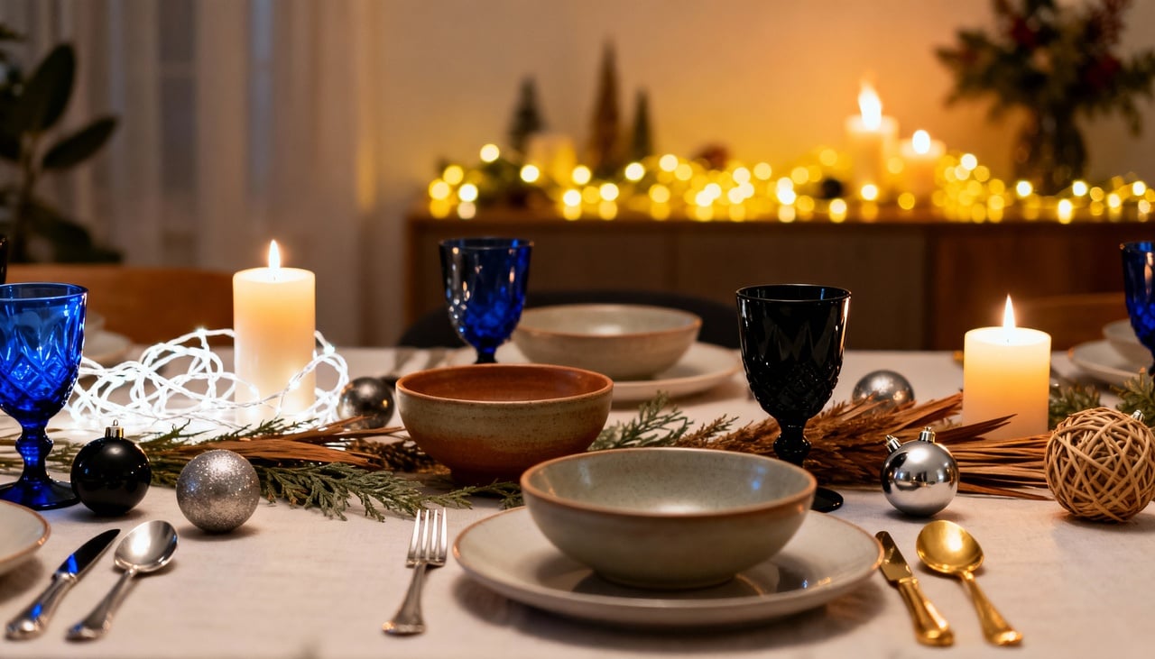 o primeiro e mais crucial passo para a harmonização de fim de ano é uma limpeza profunda que vai além da faxina tradicional – Imagens produzidas com uso de Inteligência Artificial