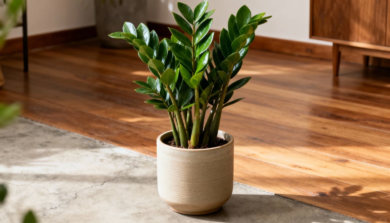 A zamioculca oferece múltiplas alternativas de propagação vegetativa aproveitando diferentes partes da planta matriz saudável