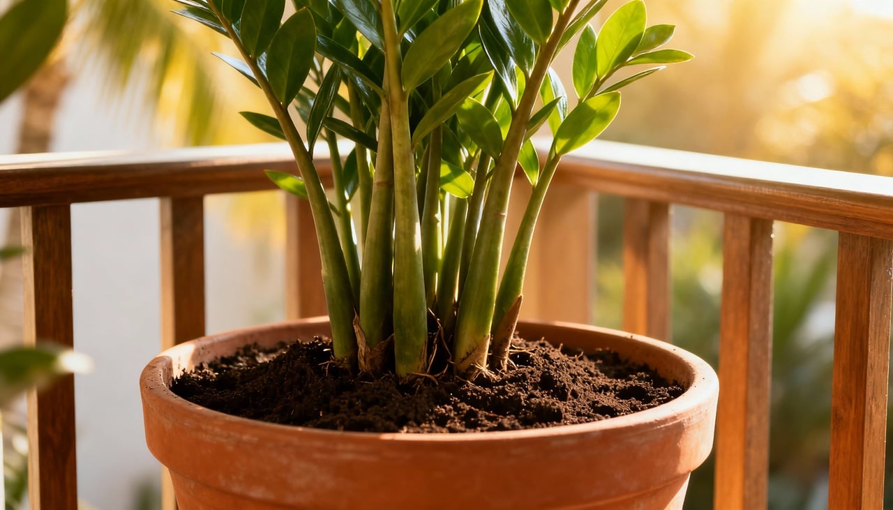 A zamioculca oferece múltiplas alternativas de propagação vegetativa aproveitando diferentes partes da planta matriz saudável