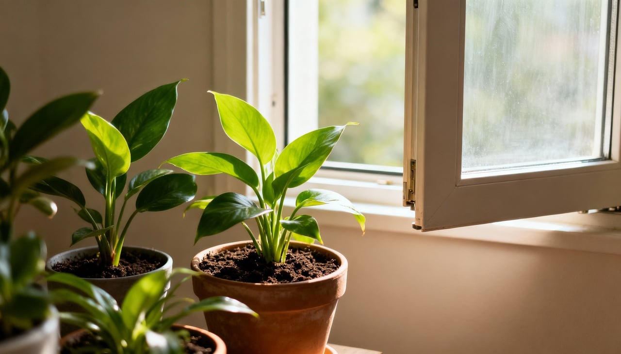 As plantas dependem da luz para realizar a fotossíntese, processo essencial para a produção de energia e crescimento saudável