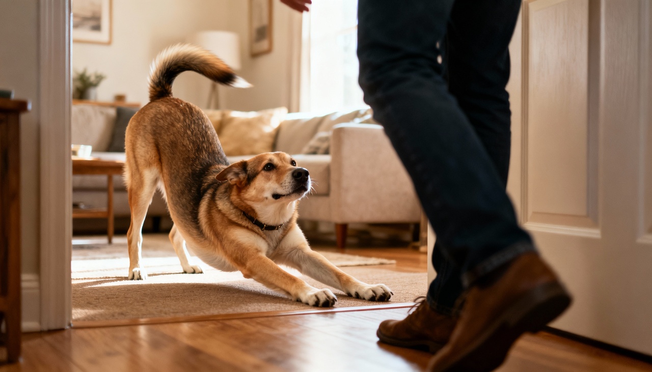Esse alongamento de saudação costuma aparecer em momentos de reencontro, mesmo após ausências curtas – Imagens produzidas com uso de Inteligência Artificial
