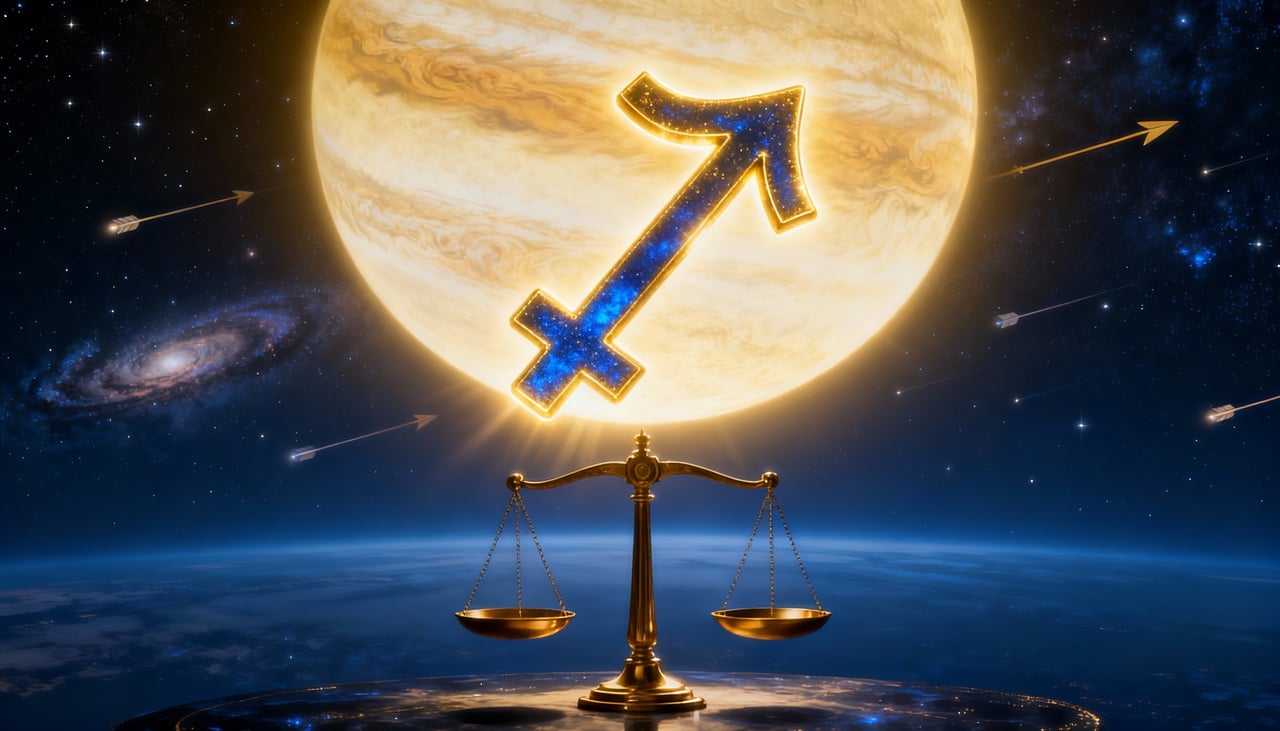 A sorte de Sagitário não é apenas um presente astrológico; ela é reforçada pela sua postura mental -Imagens produzidas com uso de Inteligência Artificial