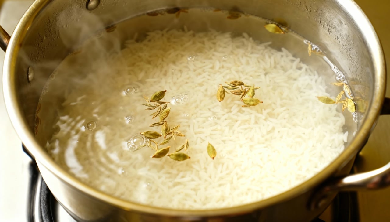 Folhas de cardamomo concentram vitaminas e minerais que enriquecem o valor nutricional do arroz simples