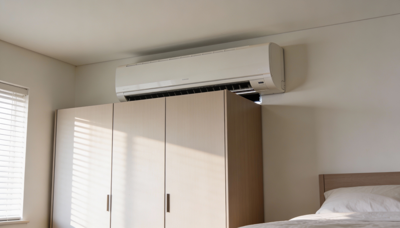 Instalar o ar condicionado no local errado não se resume a escolher “um canto qualquer” do ambiente