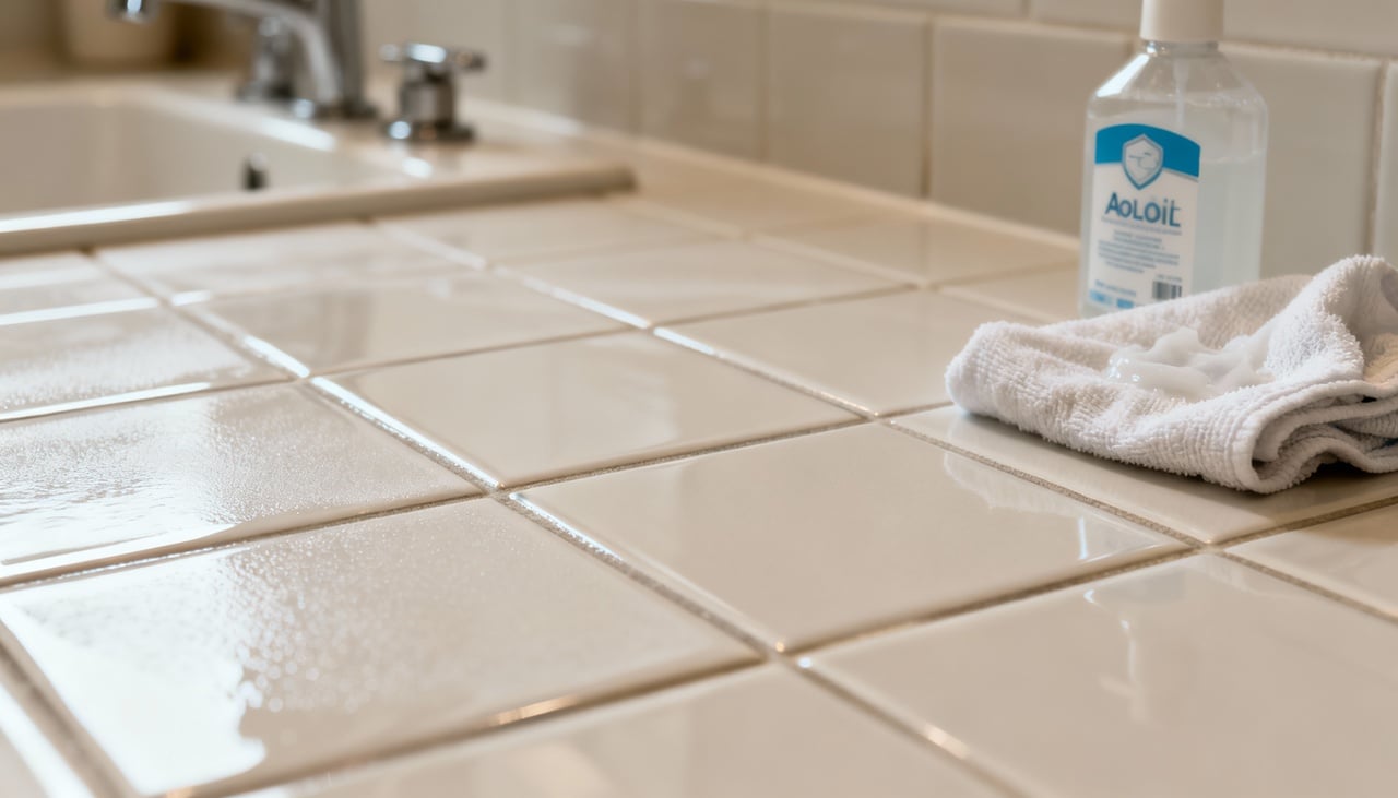 O sucesso da pintura de azulejos depende diretamente da escolha do material, já que essa superfície é lisa e pouco aderente – Imagens produzidas com uso de Inteligência Artificial