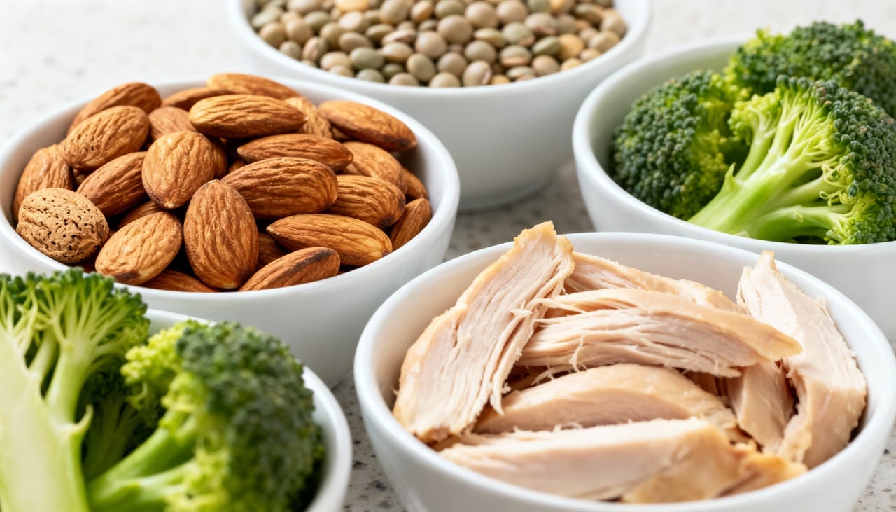 A quantidade de energia gasta varia conforme o tipo de nutriente – Imagens produzidas com uso de Inteligência Artificial