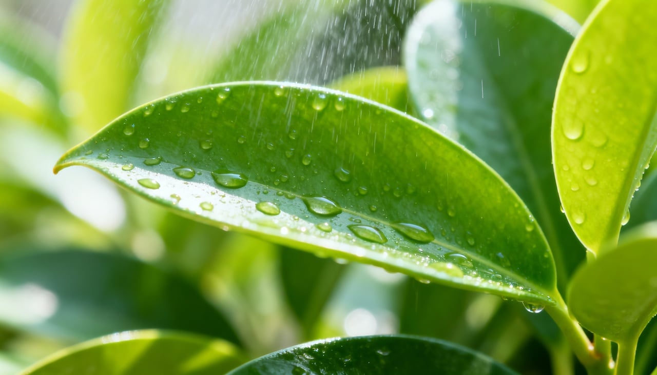 O segredo desta receita de repelente natural reside na combinação de um produto ácido e um agente de aderência – Imagens produzidas com uso de Inteligência Artificial