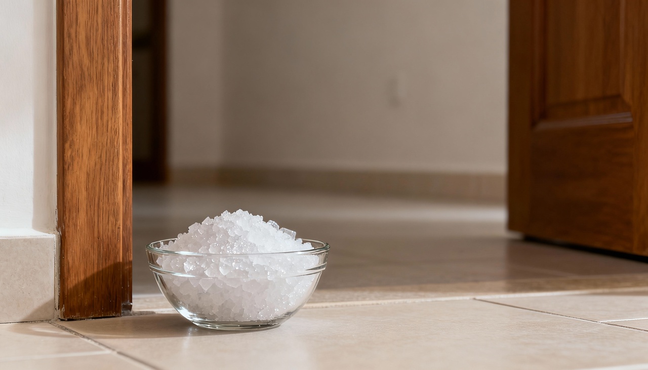 No Feng Shui, o sal costuma ser associado a um elemento de purificação e estabilização energética