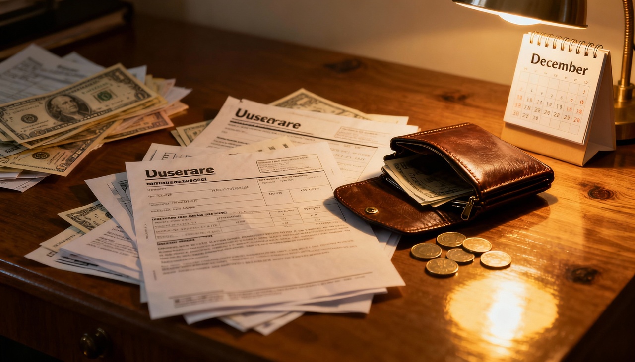 Chegar a dezembro sem reserva financeira costuma indicar mais do que um simples descontrole momentâneo