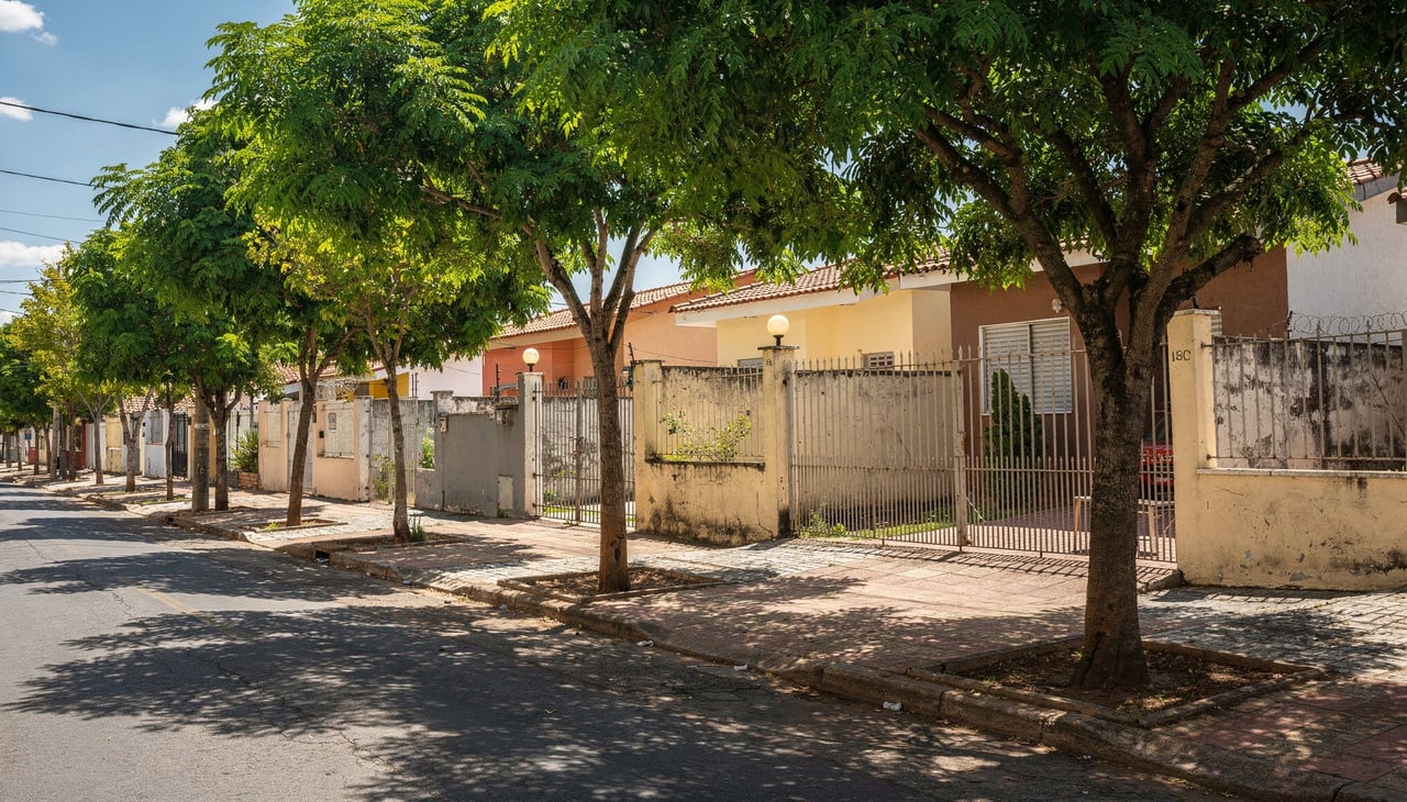 O porte da árvore influencia diretamente o desenvolvimento das raízes e o impacto que ela terá no ambiente ao redor