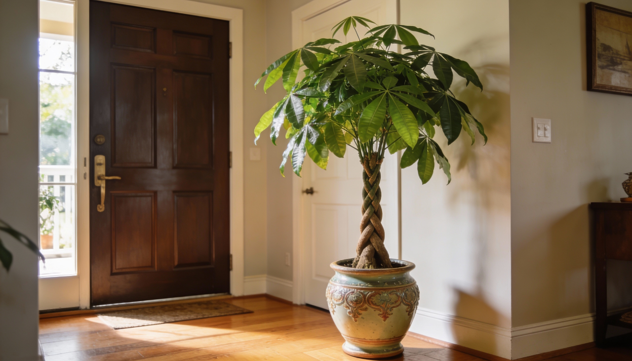 No Feng Shui, a Árvore de Dinheiro é vista como um reforço simbólico do chi, a energia vital que circula pelos ambientes