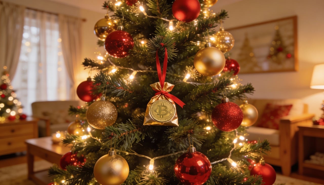 Desde tempos antigos existe a crença de que uma simples moeda pendurada estrategicamente na árvore de Natal possui o poder de atrair estabilidade econômica e abundância