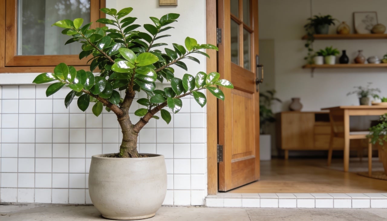 A regra de ouro para manter sua árvore do dinheiro saudável é permitir que o solo seque quase completamente antes de adicionar água novamente