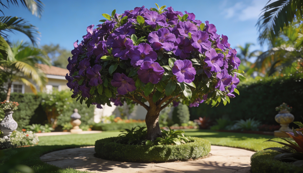 A escassez de árvores floridas roxas tem explicação botânica relacionada aos pigmentos antocianinas