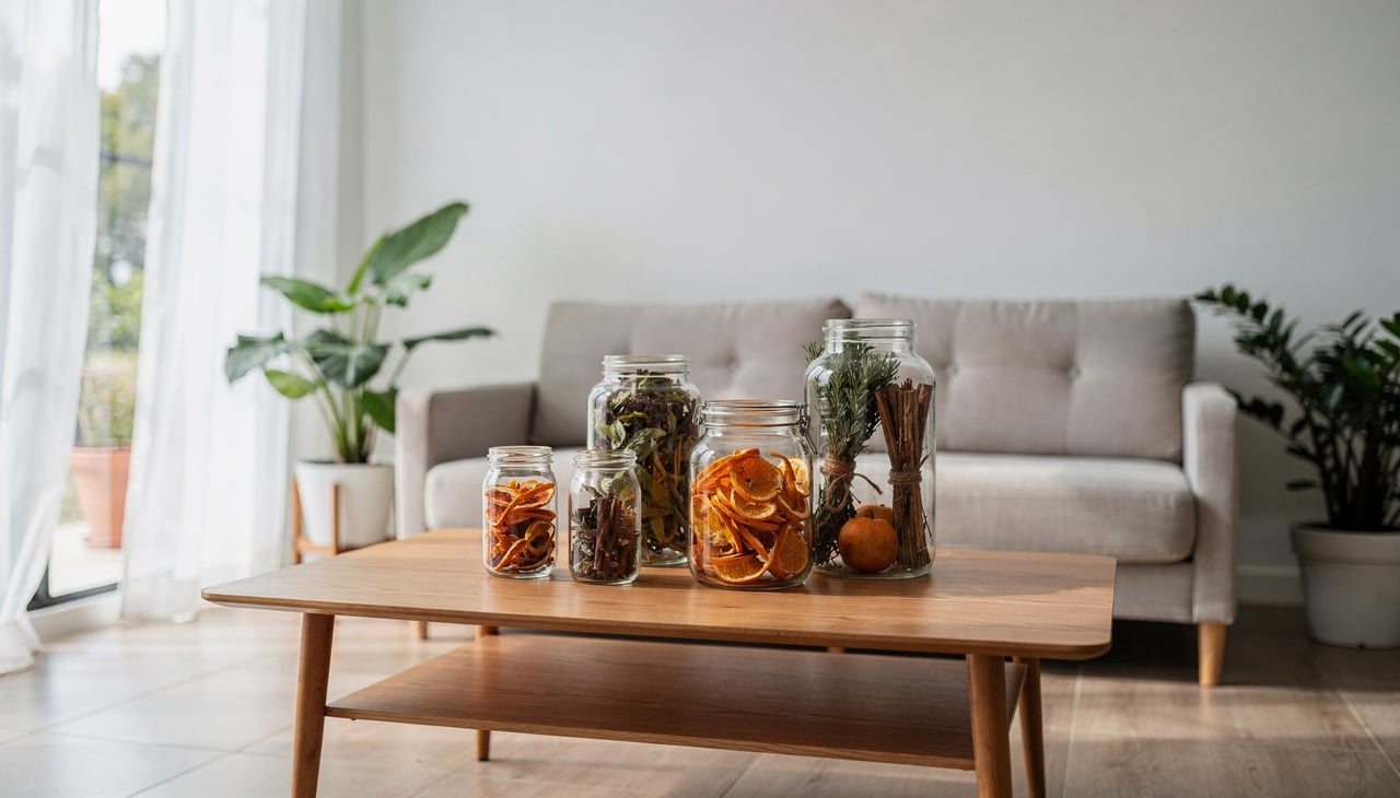 O uso de métodos naturais para deixar a casa cheirosa costuma ser associado à redução de substâncias sintéticas em ambientes internos