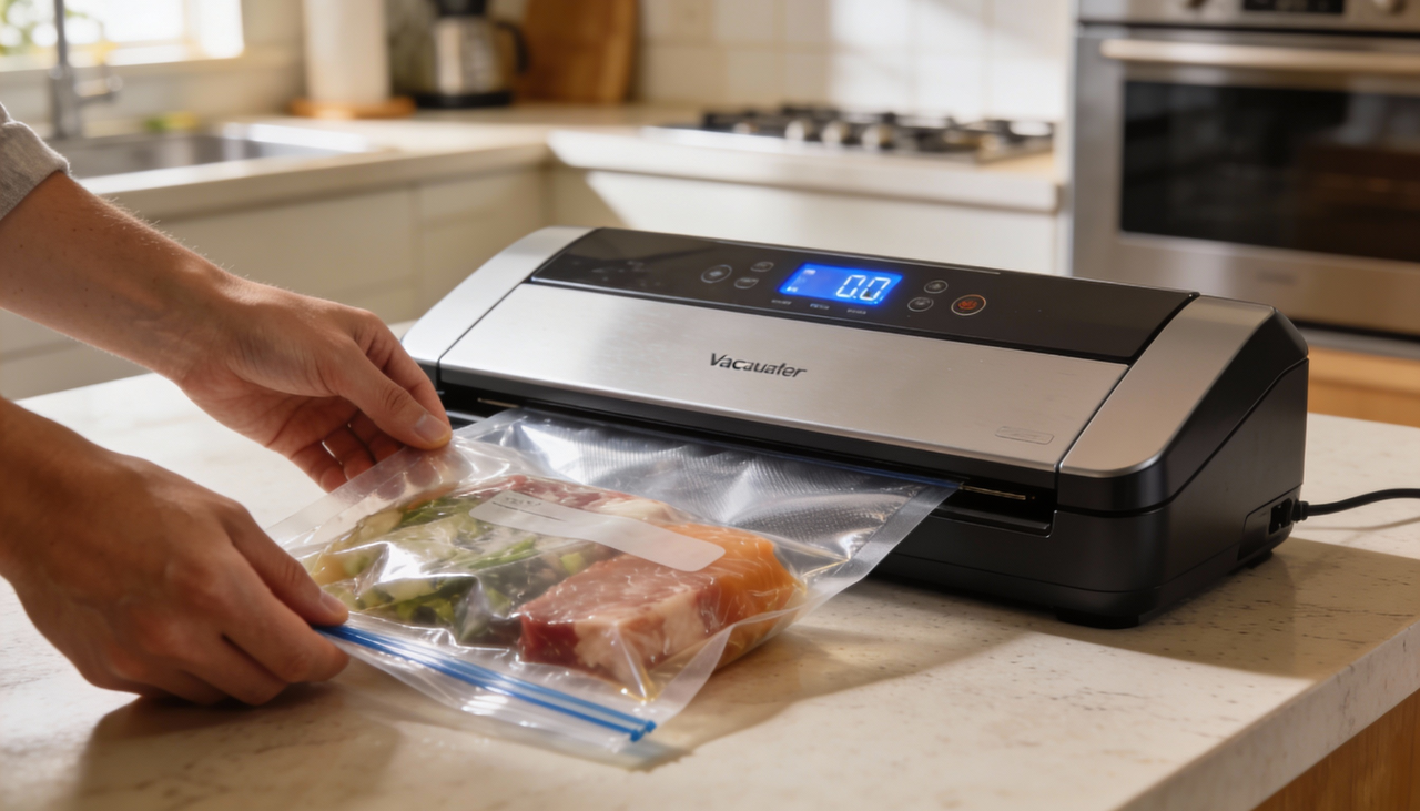 O principal benefício da seladora a vácuo é o aumento do tempo de conservação dos alimentos