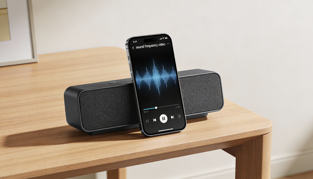 Esses áudios utilizam ondas sonoras de alta frequência que fazem a membrana do alto-falante vibrar de forma intensa e rápida