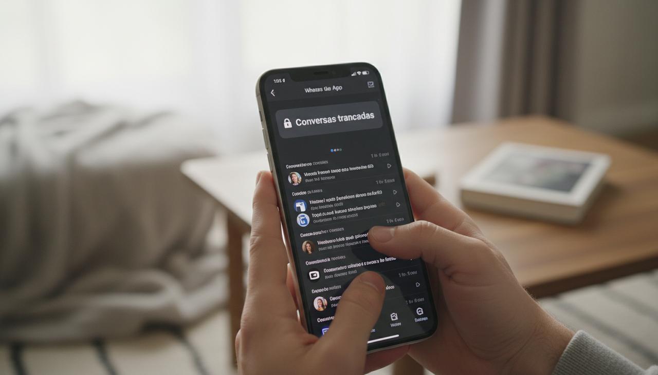 A principal mudança ao ativar esse recurso é a forma como o aplicativo lida com a privacidade dos dados