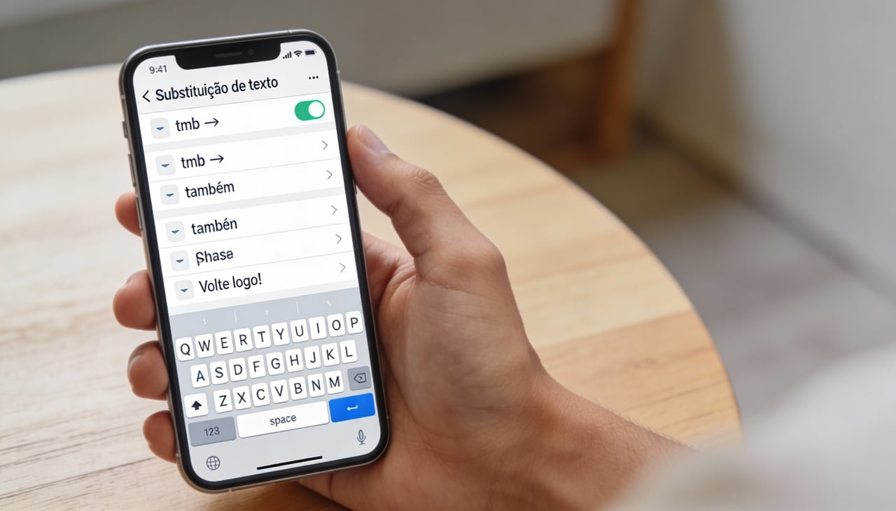 A configuração é feita direto nos ajustes do sistema, sem precisar baixar aplicativos estranhos