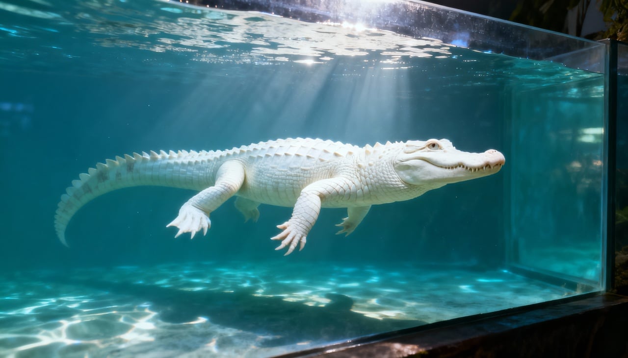 Seu carisma silencioso e aparência única transformaram Claude em um dos residentes mais queridos do museu – Imagens produzidas com uso de Inteligência Artificial