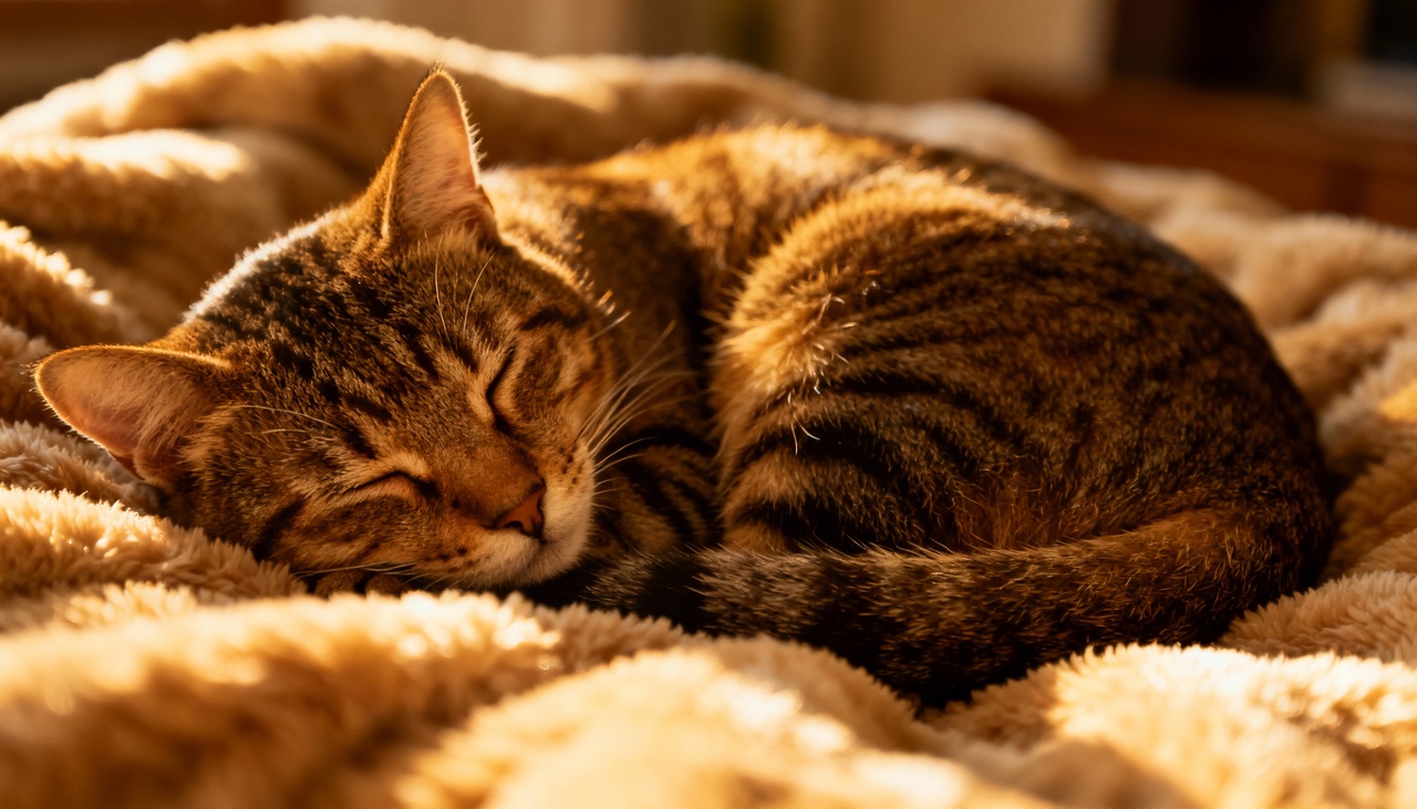 O principal motivo para os gatos dormirem tanto é a necessidade de poupar energia para atividades de alta intensidade, como a caça – Imagens produzidas com uso de Inteligência Artificial