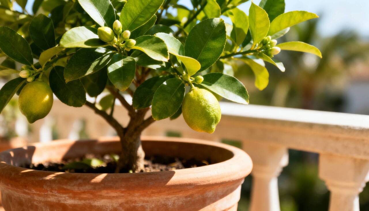 O limoeiro anão se adapta excepcionalmente bem ao calor intenso do verão brasileiro – Imagens produzidas com uso de Inteligência Artificial