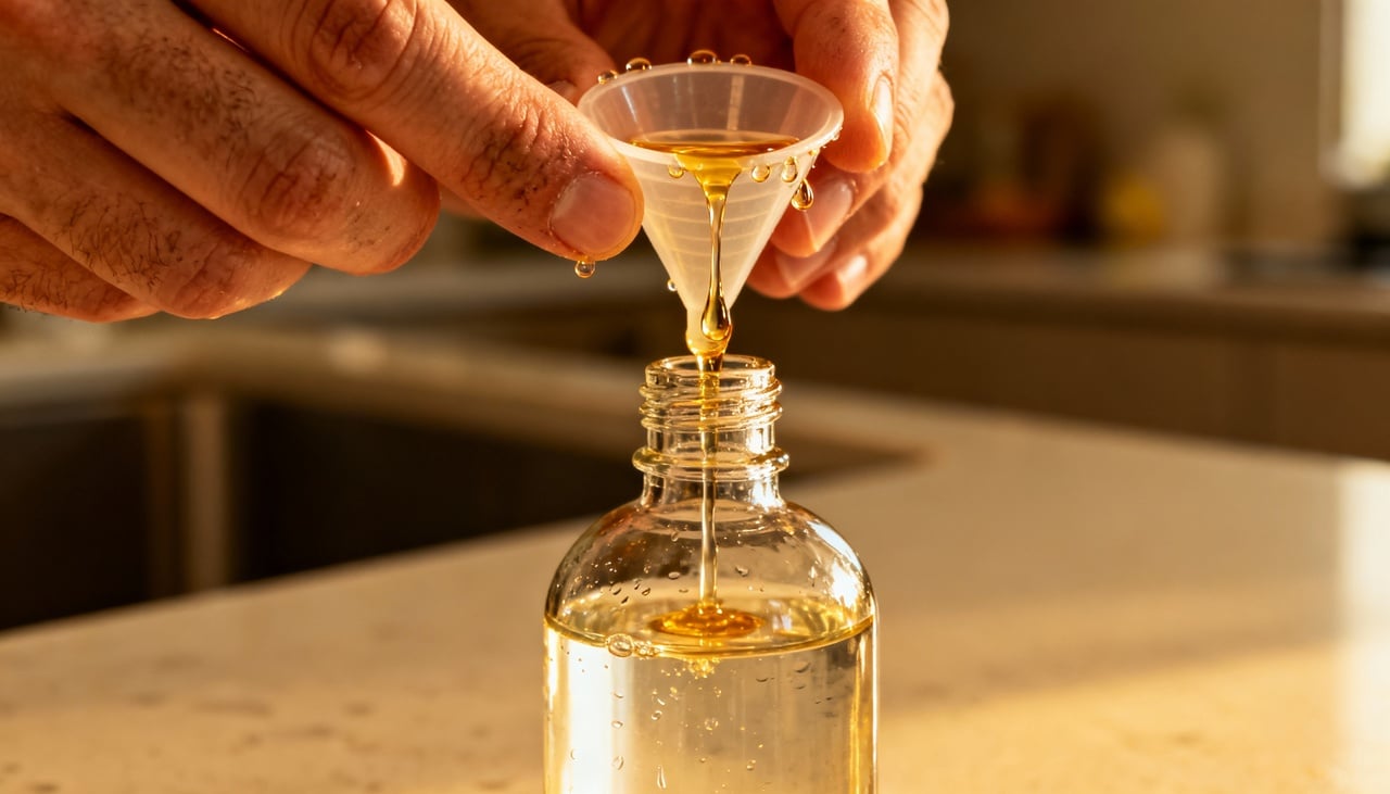 Um aromatizante caseiro é uma solução perfumada preparada com ingredientes simples – Imagens produzidas com uso de Inteligência Artificial