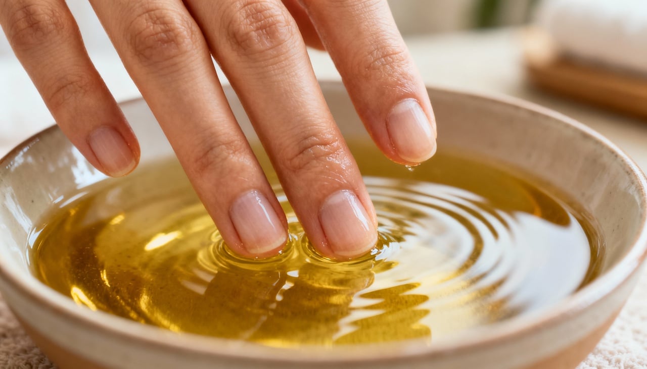 Antes de aplicar qualquer receita caseira, mantenha as unhas limpas, sem esmalte e bem secas