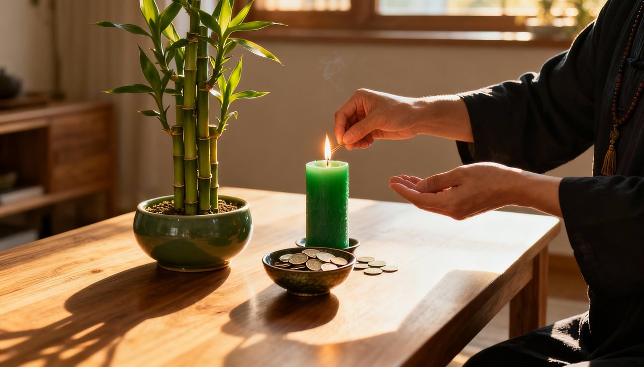 O princípio central é que a energia deve circular de forma fluida, sem bloqueios e com boa iluminação