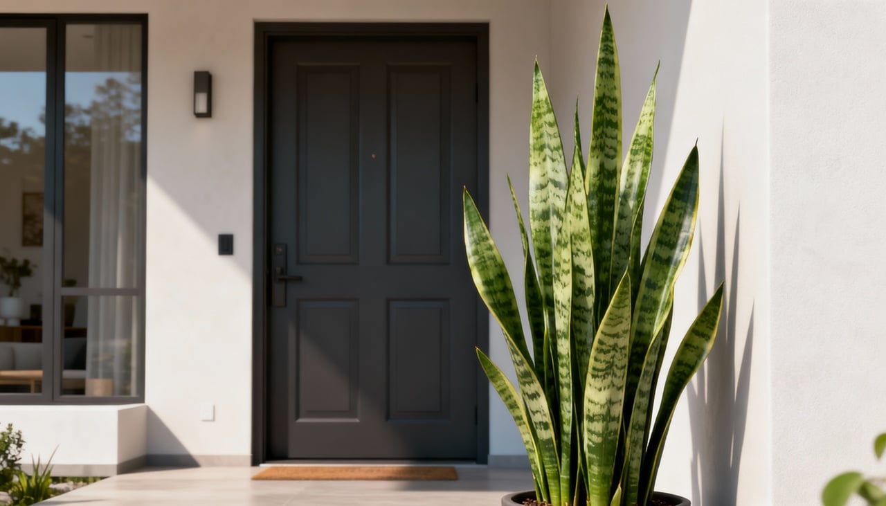 Uma das características mais marcantes dessa planta é a sua fama de “cortar” a negatividade – Imagens produzidas com uso de Inteligência Artificial