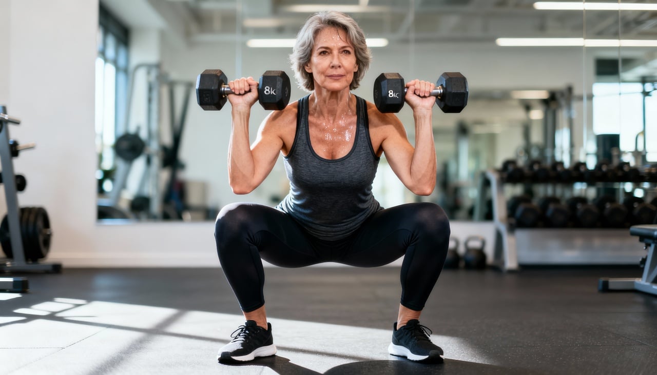 Com o avanço da idade, o organismo tende a reduzir gradualmente a massa muscular, a densidade óssea e a flexibilidade articular – Imagens produzidas com uso de Inteligência Artificial