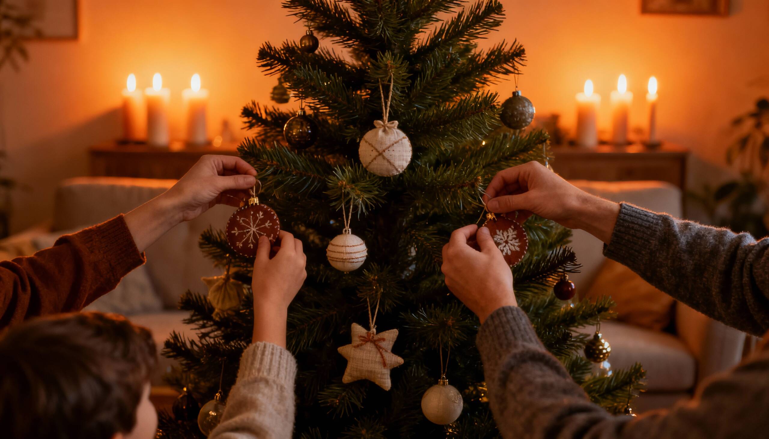 De acordo com a tradição católica, o momento ideal para montar a árvore acontece no primeiro domingo do Advento
