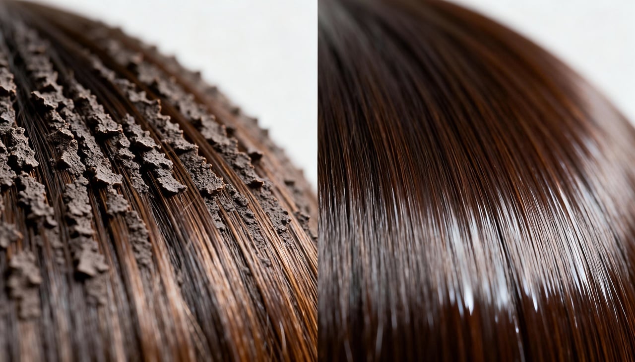 A selagem capilar em cabelos porosos é um conjunto de procedimentos que visa reorganizar a superfície do fio