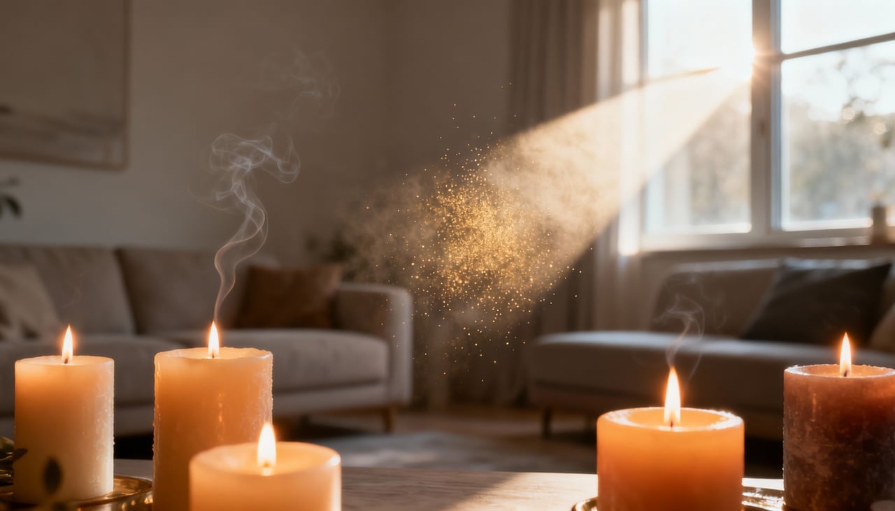 Para quem deseja manter a casa cheirosa com menor carga química, alternativas naturais podem ajudar a reduzir odores – Imagens produzidas com uso de Inteligência Artificial