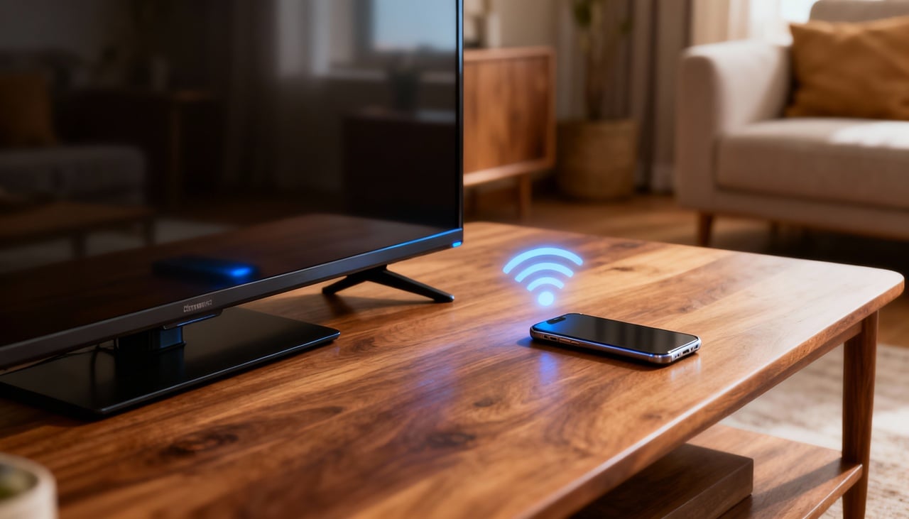 A interface das televisões inteligentes evoluiu muito, mas a digitação continua sendo um ponto fraco que atrapalha a experiência de uso – Imagens produzidas com uso de Inteligência Artificial