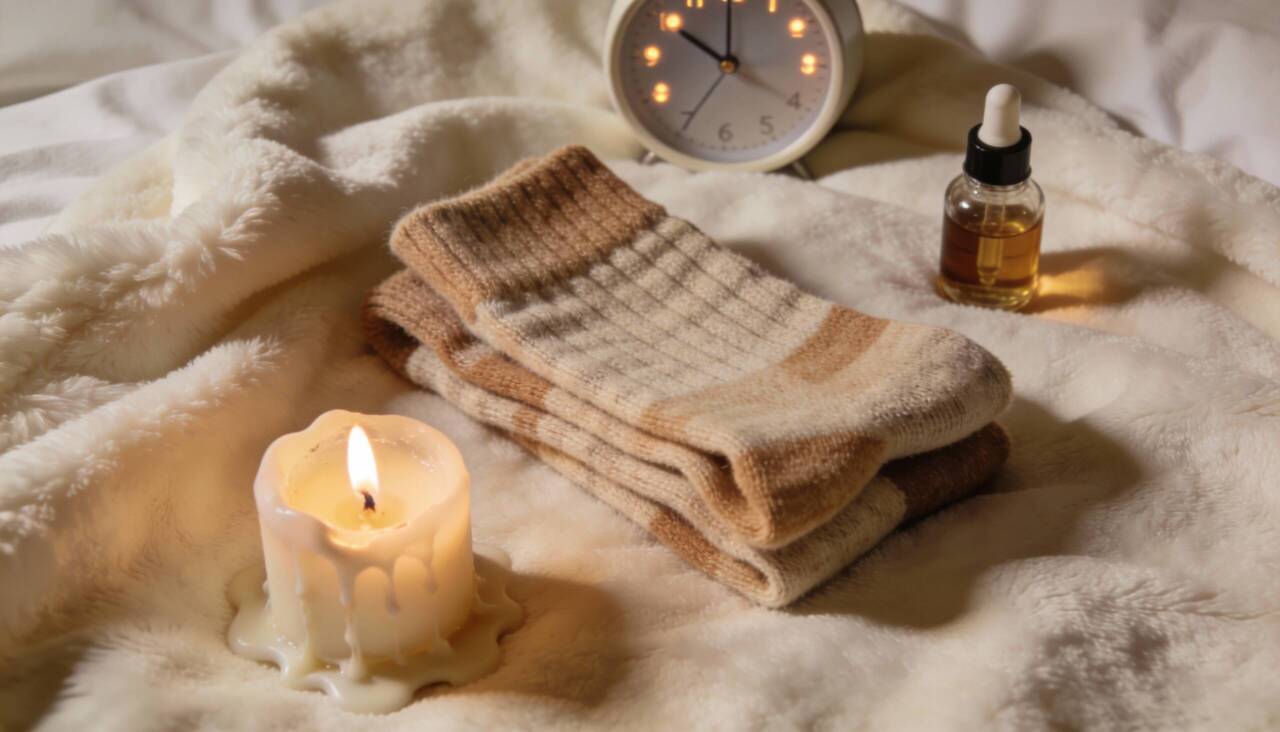 O ato de colocar meias antes de dormir opera como um sinal mental que comunica ao organismo a chegada do momento de desacelerar