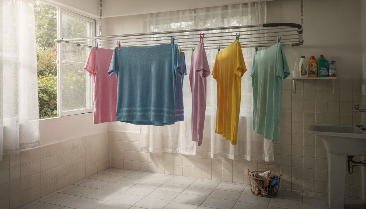 Para otimizar o tempo de lavanderia, é preciso entender que a circulação de ar é tão importante quanto a temperatura ambiente
