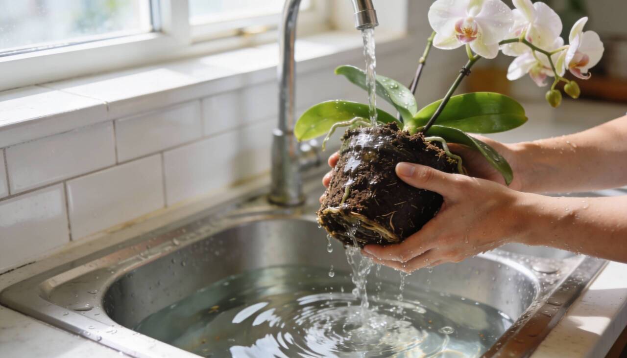 O regador tradicional oferece praticidade para quem possui várias orquídeas, mas exige cuidados específicos para evitar problemas