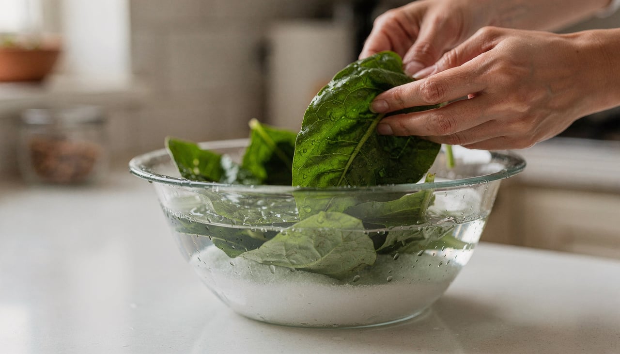 Recomendam apenas 5 a 10 minutos de imersão em água salgada