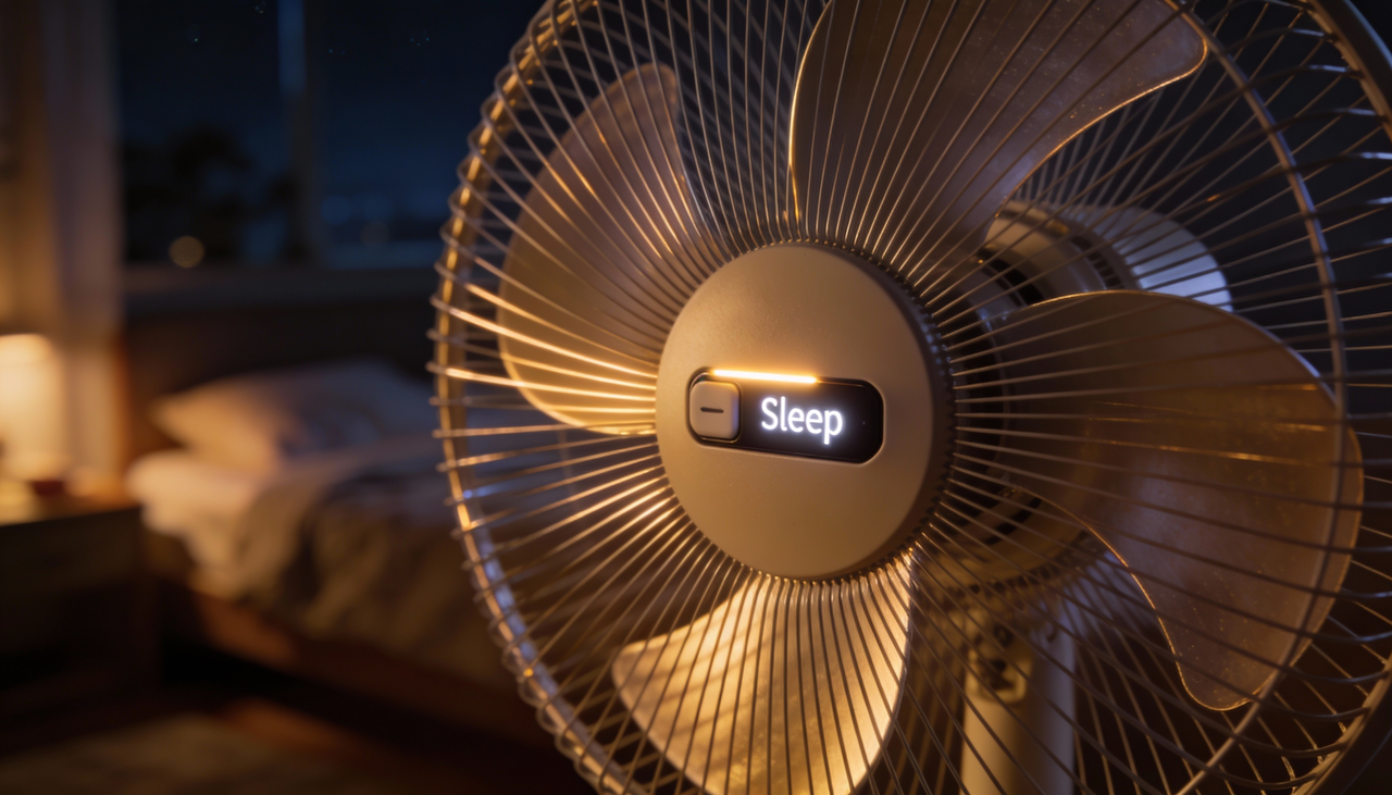 Manter o ventilador no máximo a noite inteira pode ressecar as vias aéreas, principalmente quando o ar do ambiente já é seco