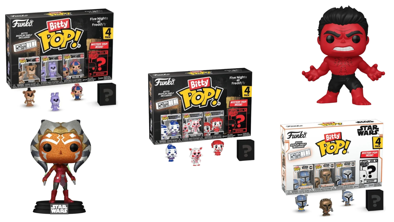 Aumenta sua coleção de Funko Pop! com esses descontos imbatíveis