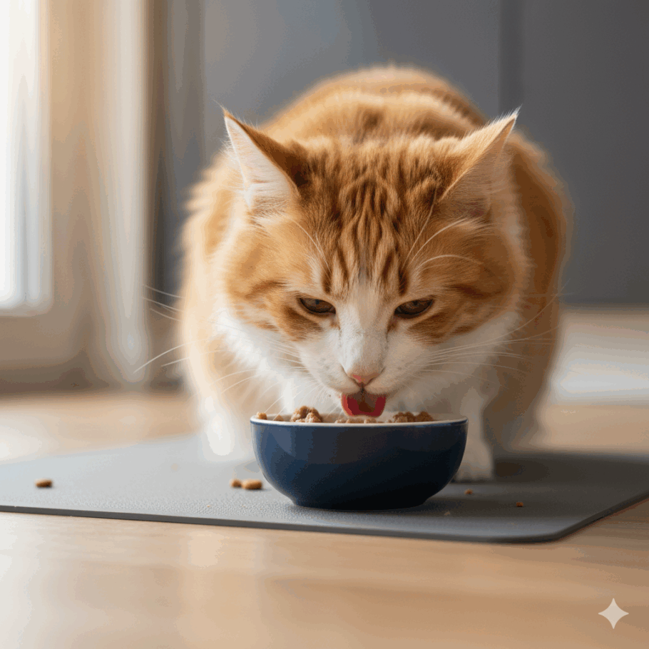 Comer em etapas, interromper a refeição e se afastar do alimento eram estratégias naturais de sobrevivência dos gatos selvagens