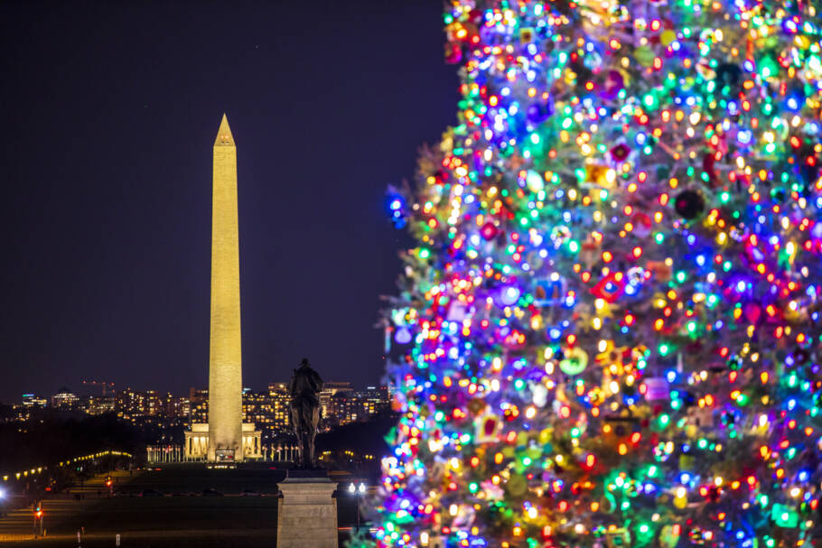 Washington, DC ganha brilho especial com os mercados de Natal