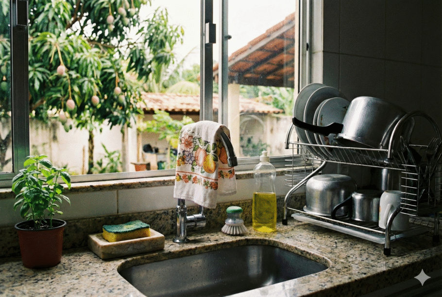 Saiba quais itens da cozinha mais acumulam bactérias e fungos