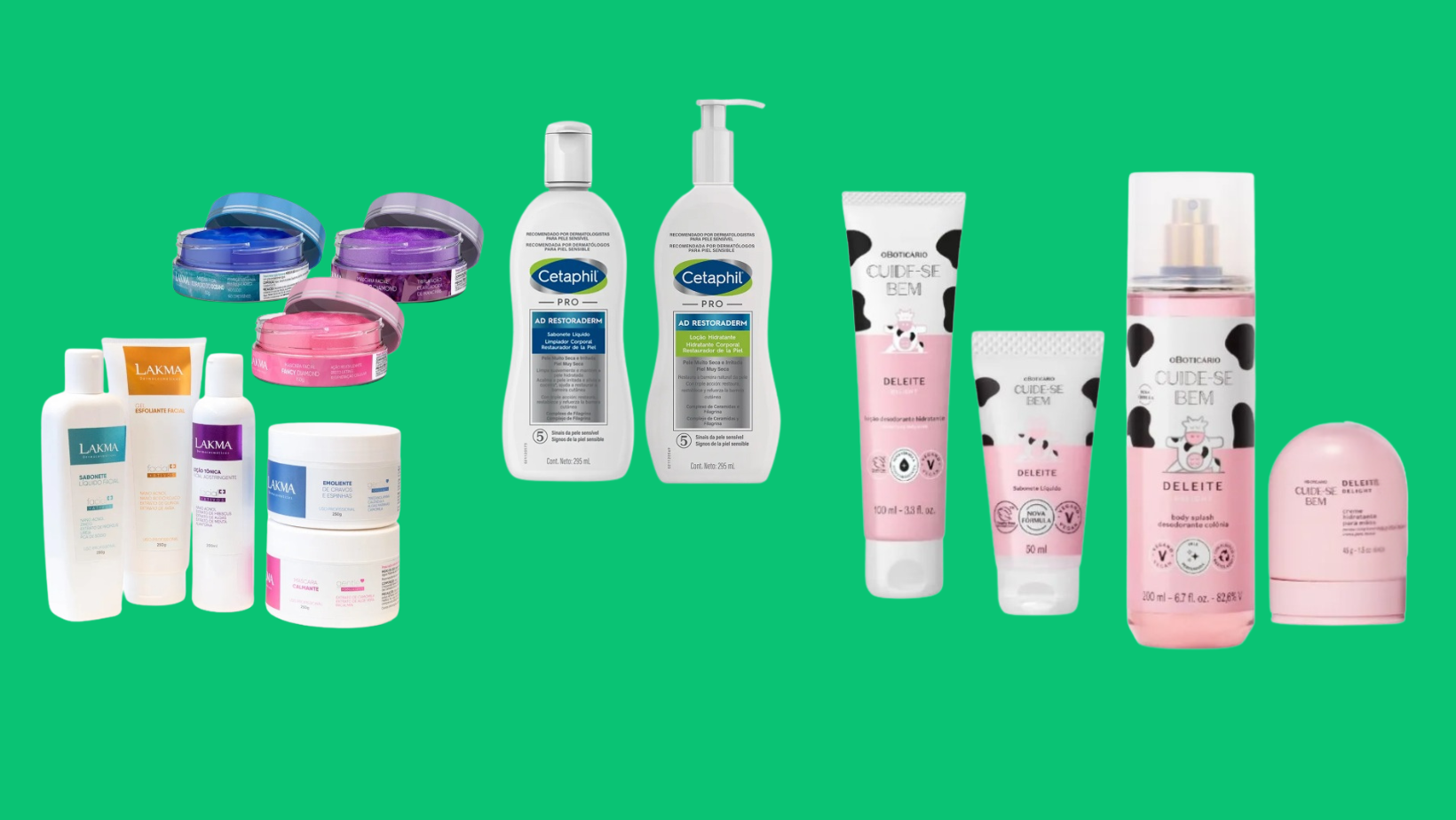 Tem um monte de descontos em kits de beleza no Mercado Livre
