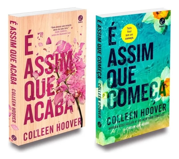 O kit com as obras É Assim que Acaba e É Assim que Começa custa R$74,22 na promoção