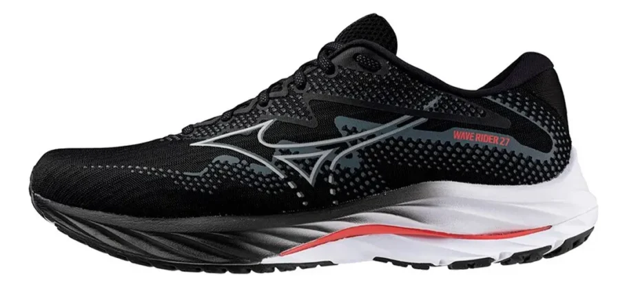 O Mizuno Wave Rider 27 sai por R$735,22 na promoção