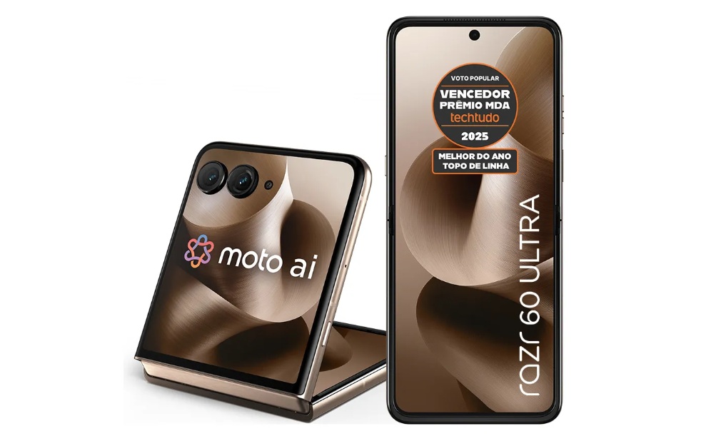O Motorola Razr 60 Ultra custa R$7.199 no Mercado Livre