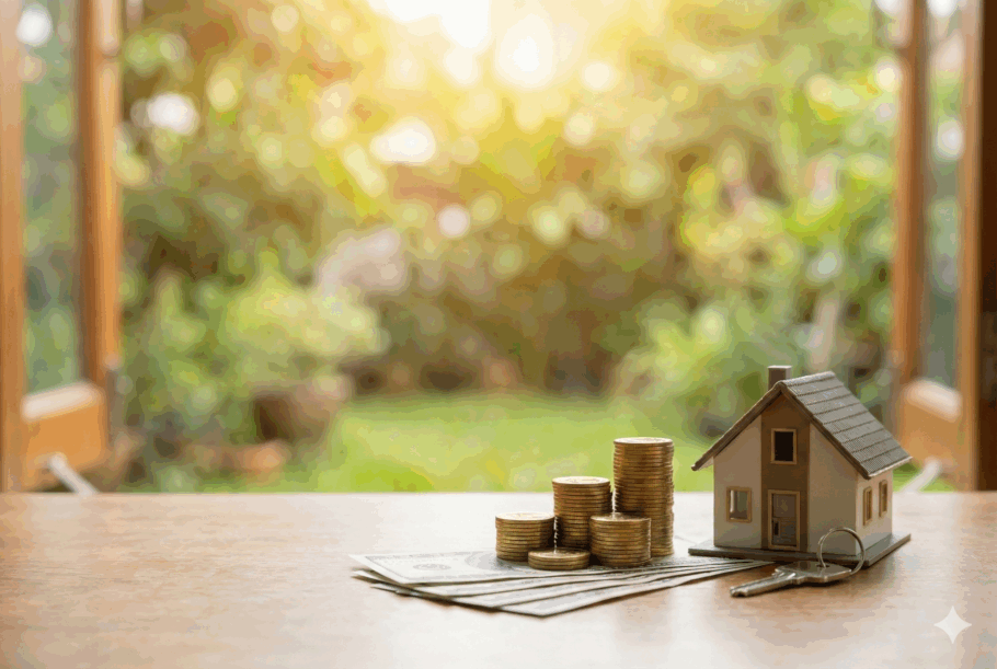 Com o tempo, suas economias crescem e se transformam em conquistas. A disciplina de poupar e investir abre as portas para realizar sonhos maiores, como a casa própria