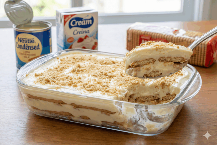 Pavê simples e fácil